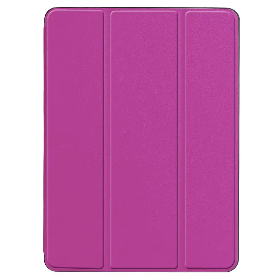 purple Умный тонкий ТПУ кожаный чехол для нового iPad Air 3 10,5 дюйма с карандашом-держателем для ipad pro 10,5 Чехол+ пленка+ ручка - Цвет: purple