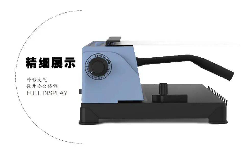 A4 Wire binding machine TD-130 34 hole iron file menu picture album punch | Инструменты