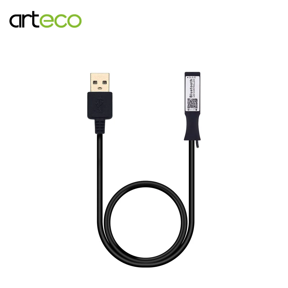 DC 5 24V USB мини RGB LED контроллер приложение Bluetooth управление для Led полосы | Отзывы и видеообзор