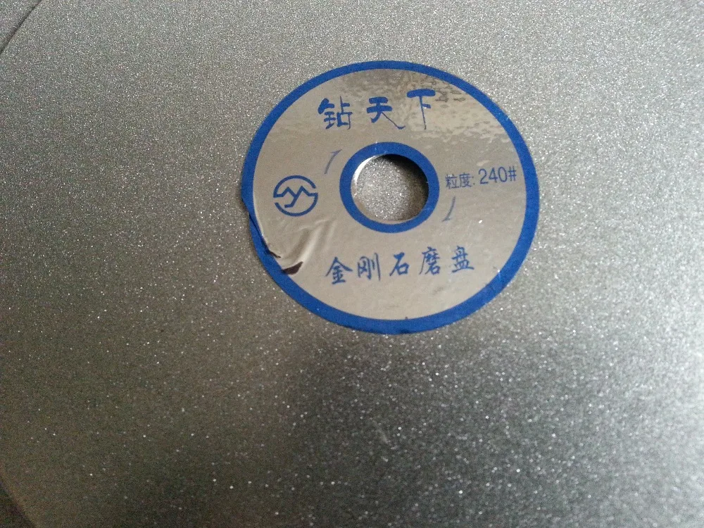 6 дюймовые алмазные плоские шлифовальные диски для кристаллов полировальные