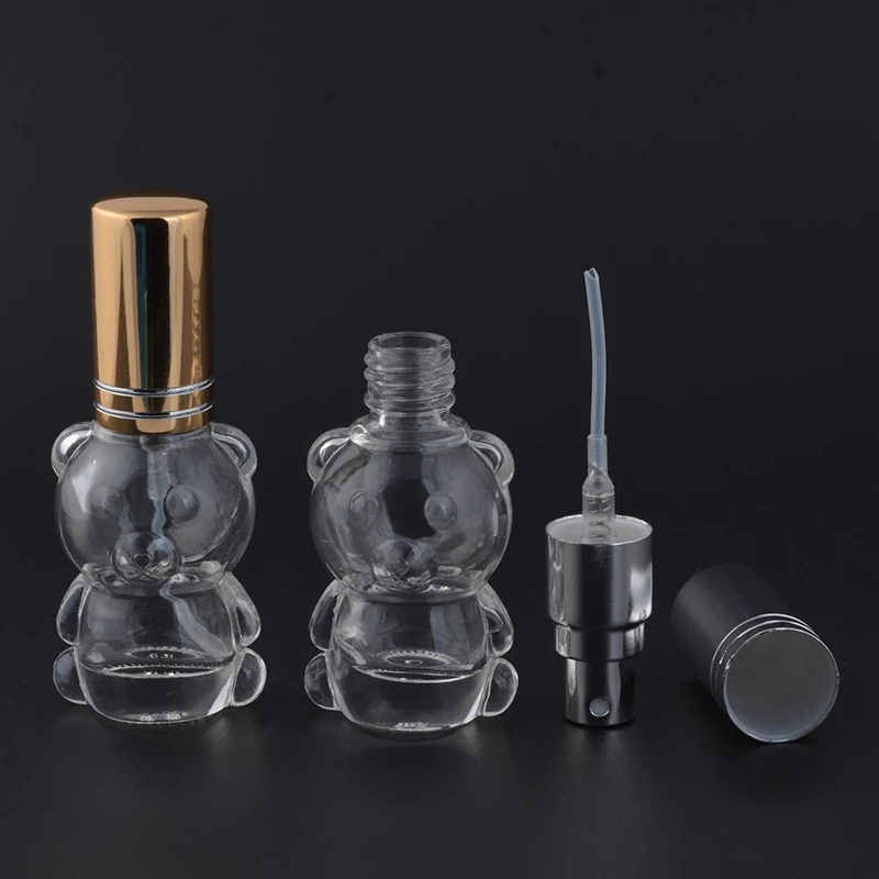 MUB стильные 8 мл мини флаконы для духов с распылителем уникальный милый медведь