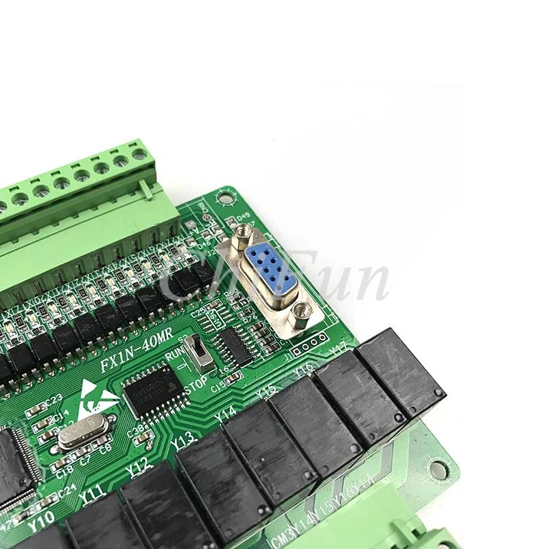 Промышленная плата управления PLC FX1N 40MR с корпусом RS485 MODBUS RTU связь DC24V 24 входа 16