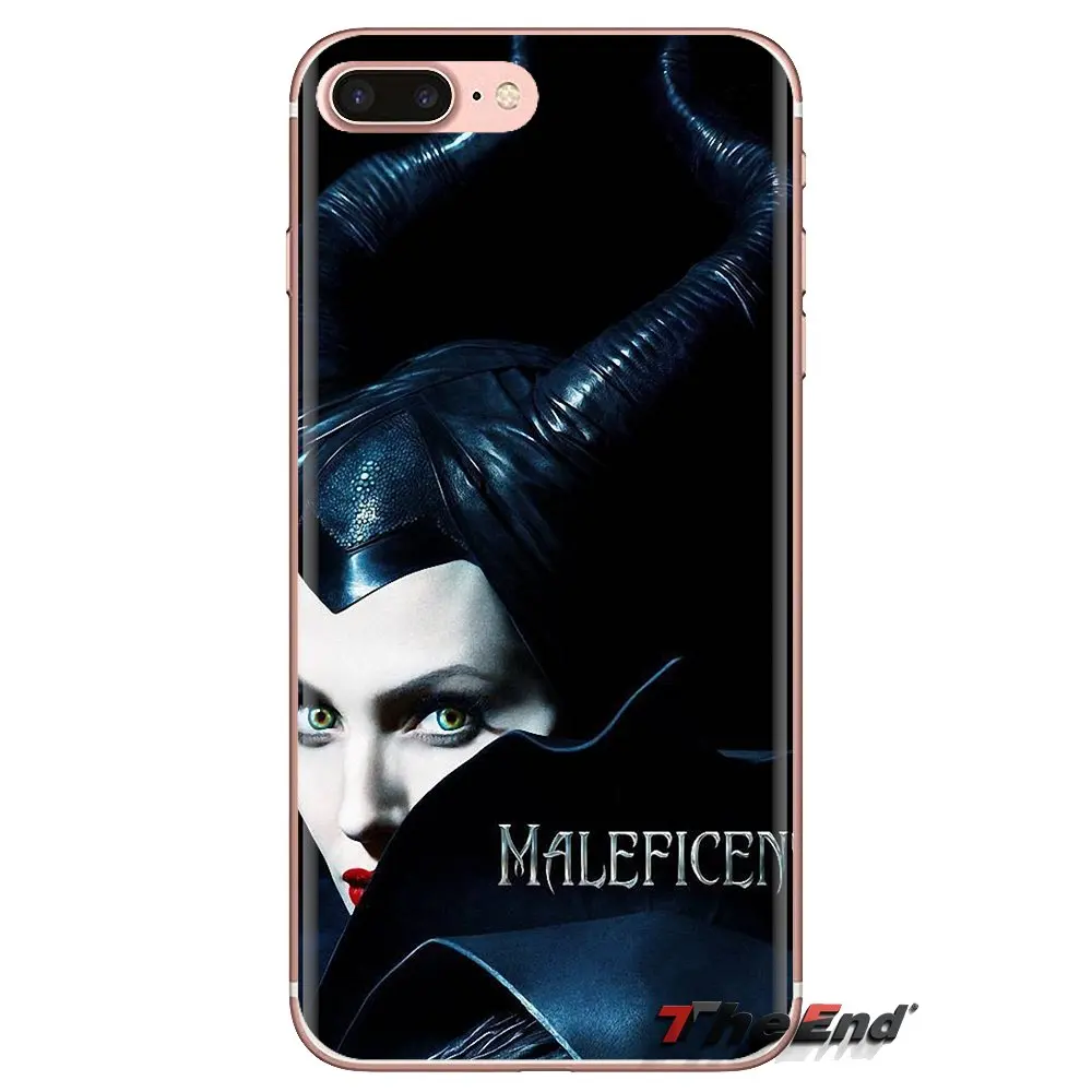Силиконовый чехол Angelina Jolie Maleficent horns для Xiaomi Mi4 Mi5 Mi5S Mi6 Mi A1 A2 5X6X8 9 Lite SE Pro Max Mix 2 3 2S |