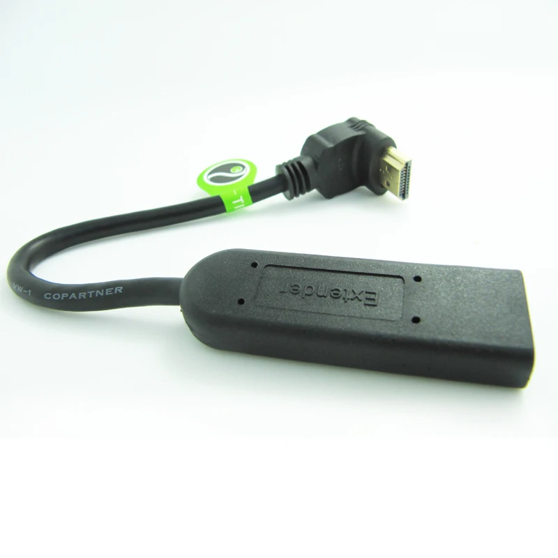 O-KUT Золото HDMI удлинитель 70 м сигнала штекер для Женский изогнуты шнур # o-U11 |