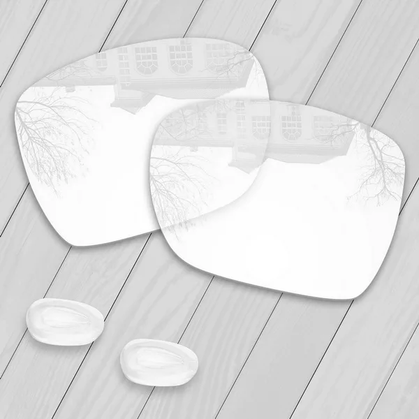 HD Clear-Nose pads E.O.S поляризованные улучшенные Сменные линзы для солнцезащитных очков с отклонением от Окли-несколько вариантов - Цвет линз: HD Clear-Nose pads