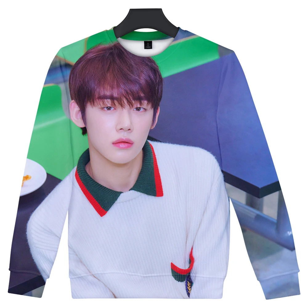 

TXT Tomorrow X Together 3D Printed O-Neck Sweatshirts Women/Men Kpop Long Sleeve Sweatshirts 2019 Fashion Streetwear Clothes