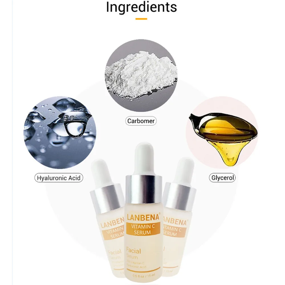 1 шт. Витамин С увлажняющие сыворотки для лица против старения отбеливание и