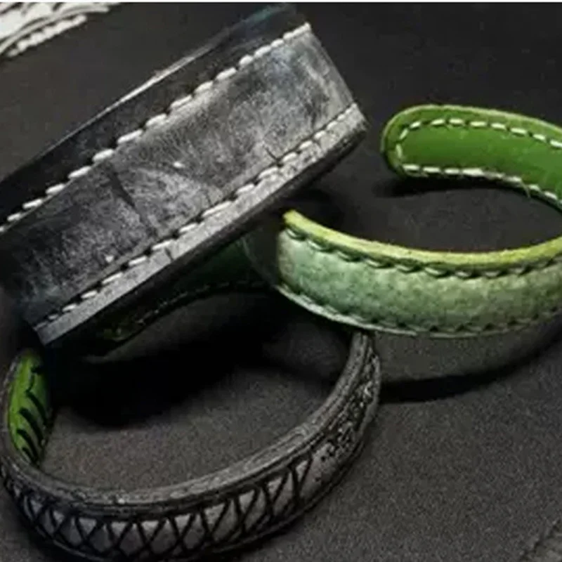 1 шт. Внутренний сердечник DIY кольцо браслет ручной работы формирование ядро кожа руководство нержавеющая сталь растительного дубления
