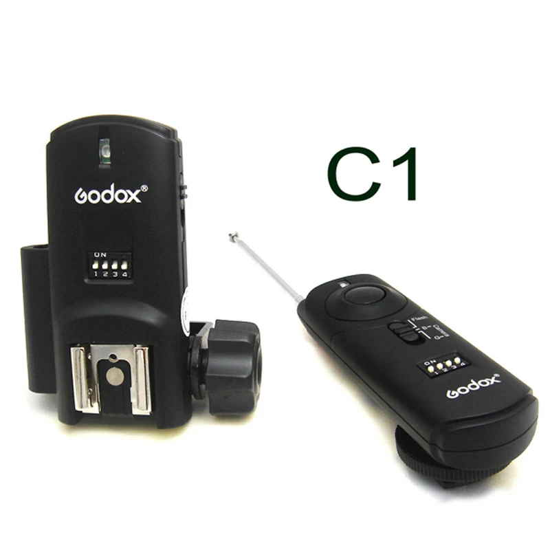 Godox RMII Вспышка Speedlite триггер дистанционного спуска затвора C1 для Canon 500D 450D 400D 300D T2i