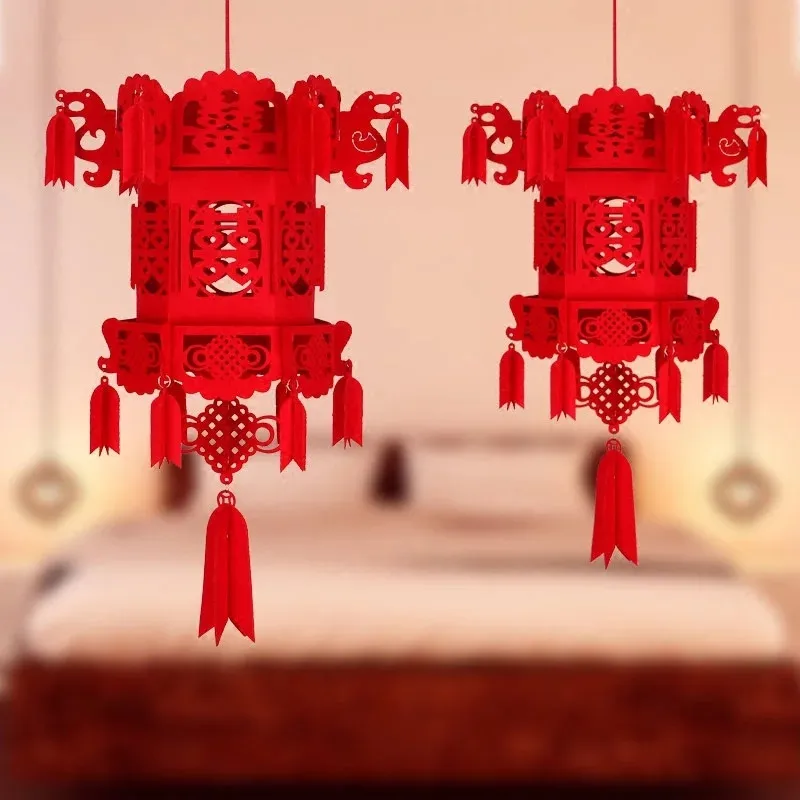 Фонарь s Свадебный китайский фонарь фестиваль свадебное украшение Lampion Летающий нетканый красный фонарь декоративная лампа огни DIY