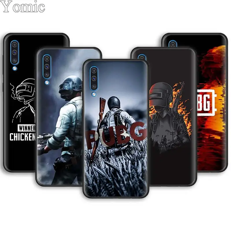 Мягкие телефонные чехлы PUBG с изображением игры курицы для Samsung Galaxy A50 A70 A10 A30 A20e A20s