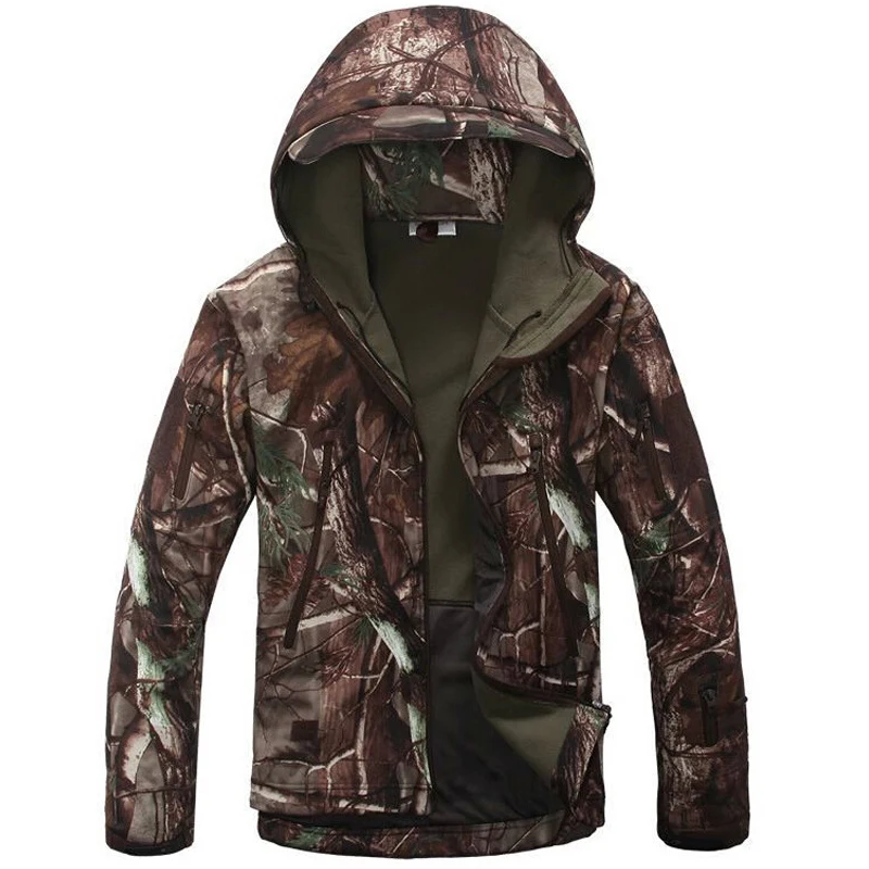 Мужской Камуфляжный костюм в стиле милитари размеры S M L XL XXXL|tad jacket|soft shell tad