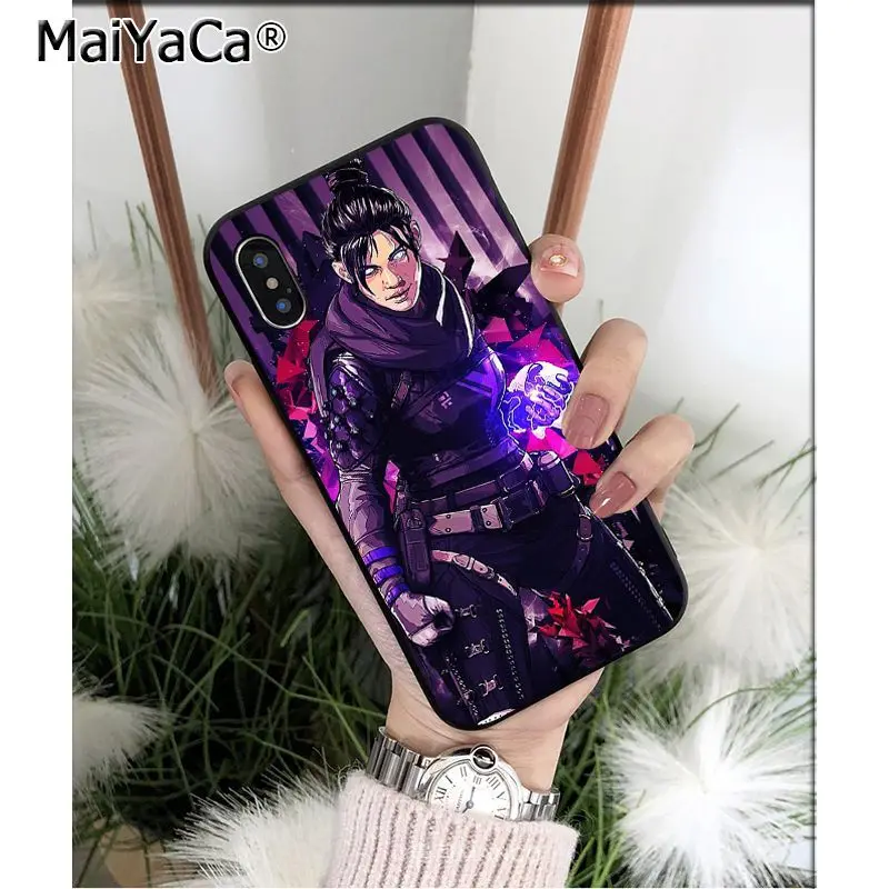 MaiYaCa Apex Legends TPU Soft Phone Accessories Case for Apple iPhone 8 7 6 6S Plus X XS MAX 5 5S SE XR Cover | Мобильные телефоны