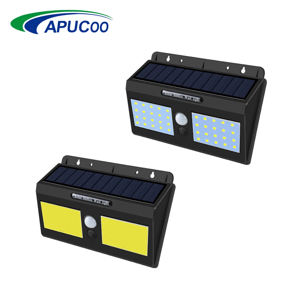 Уличная светодиодсветильник лампа на солнечной батарее с датчиком движения 20/40