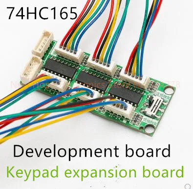 74HC165D вместо CD4021 diy сдвиг регистрации клавиатуры плата расширения макетная плата 74HC165 вместо-CD4021