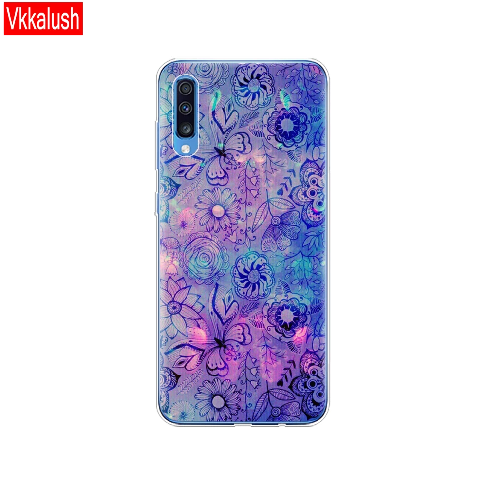 80009 Чехол для samsung A70, чехол, мягкий ТПУ, задняя крышка для телефона samsung Galaxy A70, силиконовый чехол, Coque Capa A 70, A705, A705F, бампер - Цвет: 80009