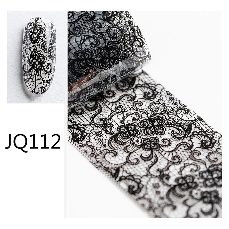 JQ112 1 шт 4*100 см голографическая переводная Фольга голографическая фольга для ногтей звездное небо переводная Фольга Наклейка - Цвет: JQ112