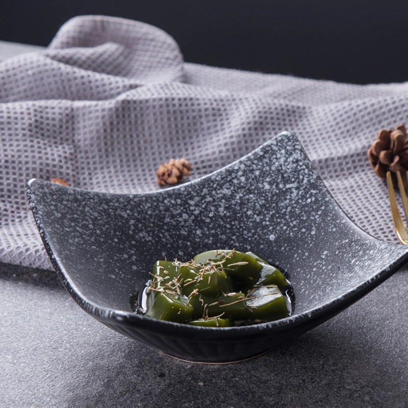 Необычная керамическая искусственная закуска кухонная винтажная посуда миска