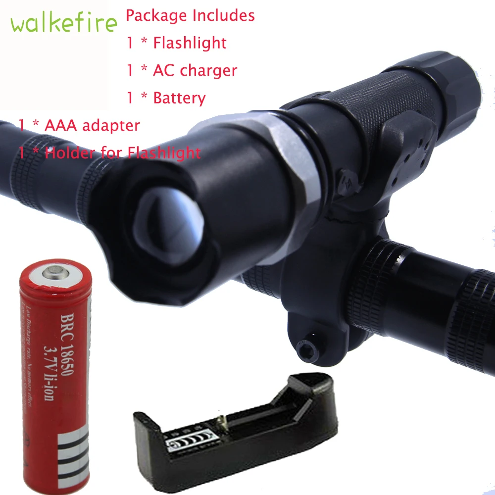 Велосипедный фонарь Walkfire Ciclismo 3 режима светодиодсветодиодный фара Q5 для