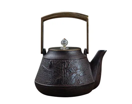 

1300ml Pure Handmade Japan Southern Cast Iron Pot Cast iron Kettle Iron Tea Pot Boiled Water Iron Tea Kettle Free Shipping