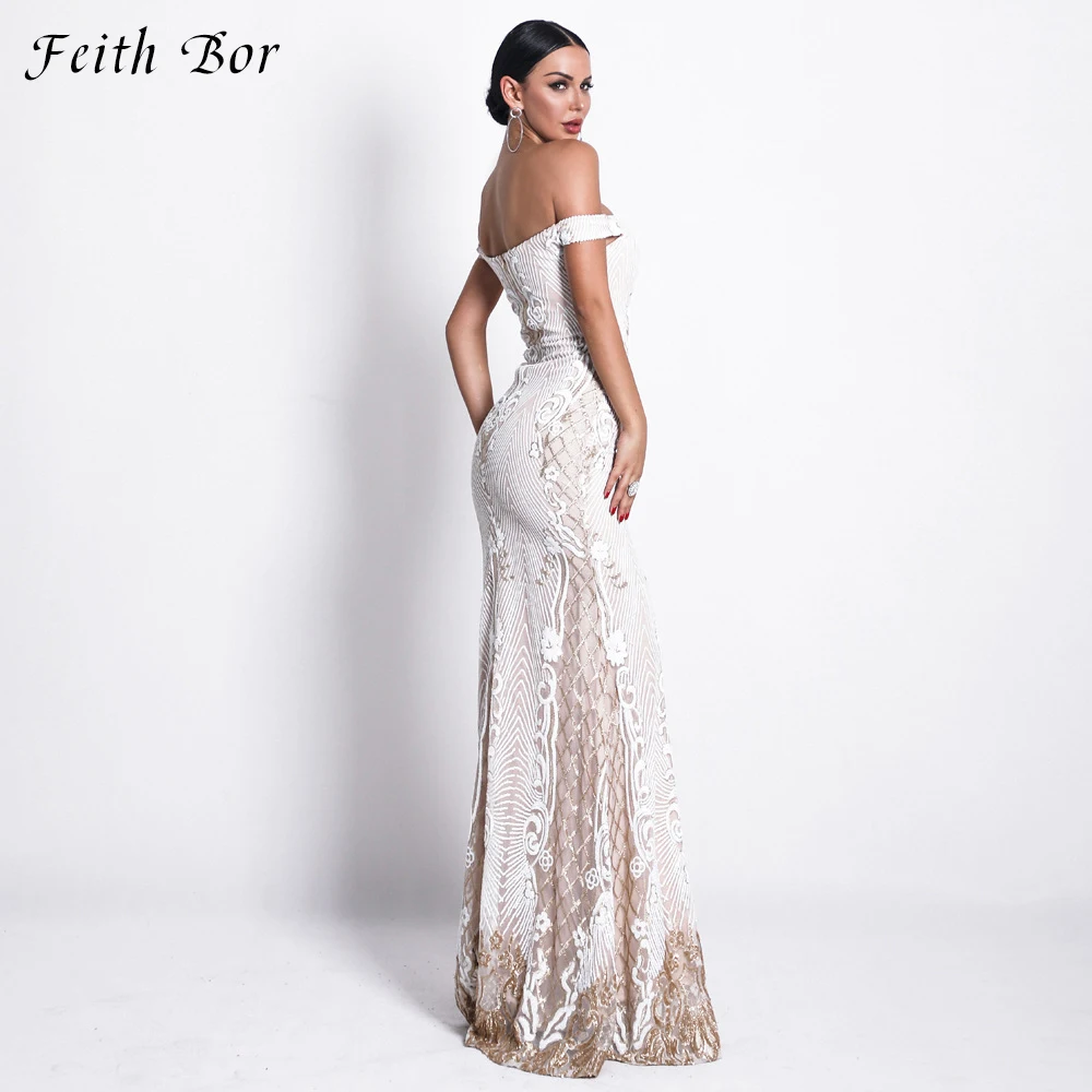 2019 пикантные блестящие платья Макси с пайетками вечерние платье открытыми