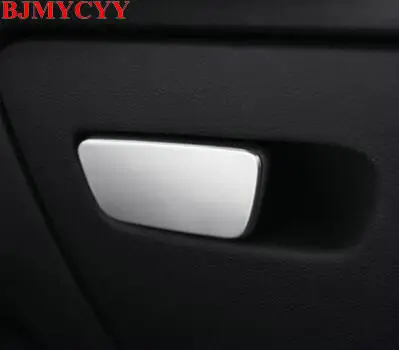 BJMYCYY Car accessory driver storage box Stainless steel hand sequins for Audi A3 2017 | Автомобили и мотоциклы