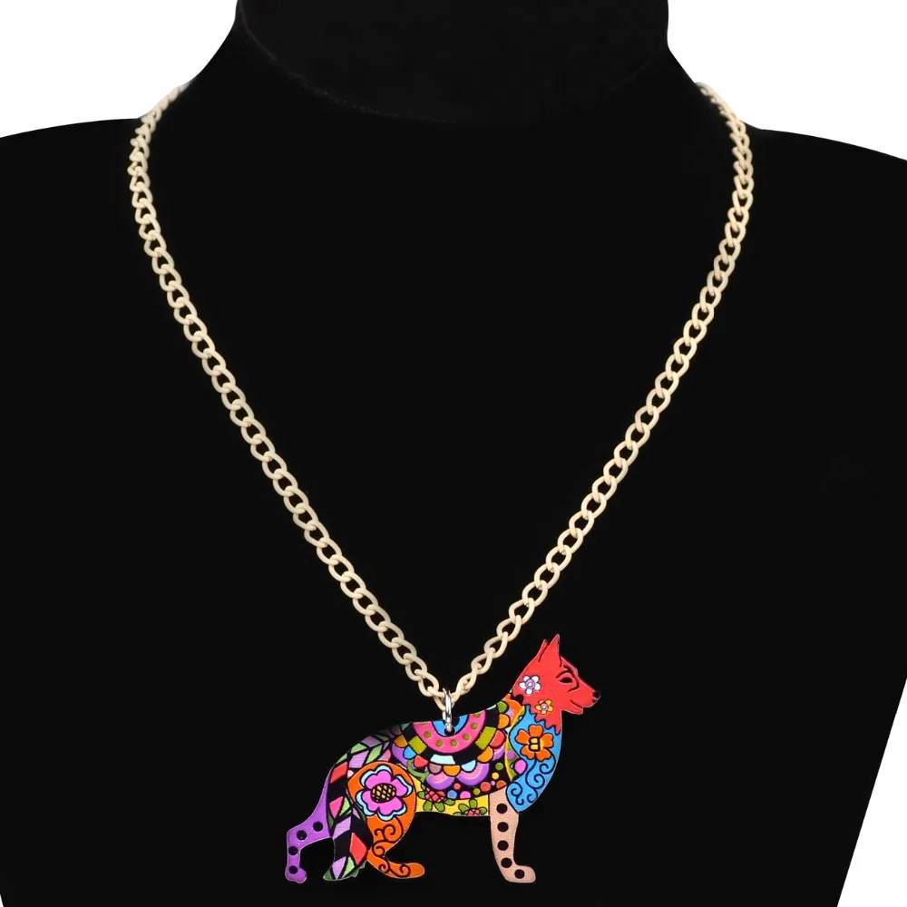 Bonsny брендовые комплекты ювелирных изделий из акрила ожерелье и серьги в виде