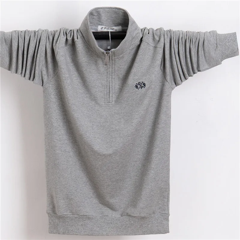 2019 Новая Осенняя брендовая модная мужская футболка с длинными рукавами размера