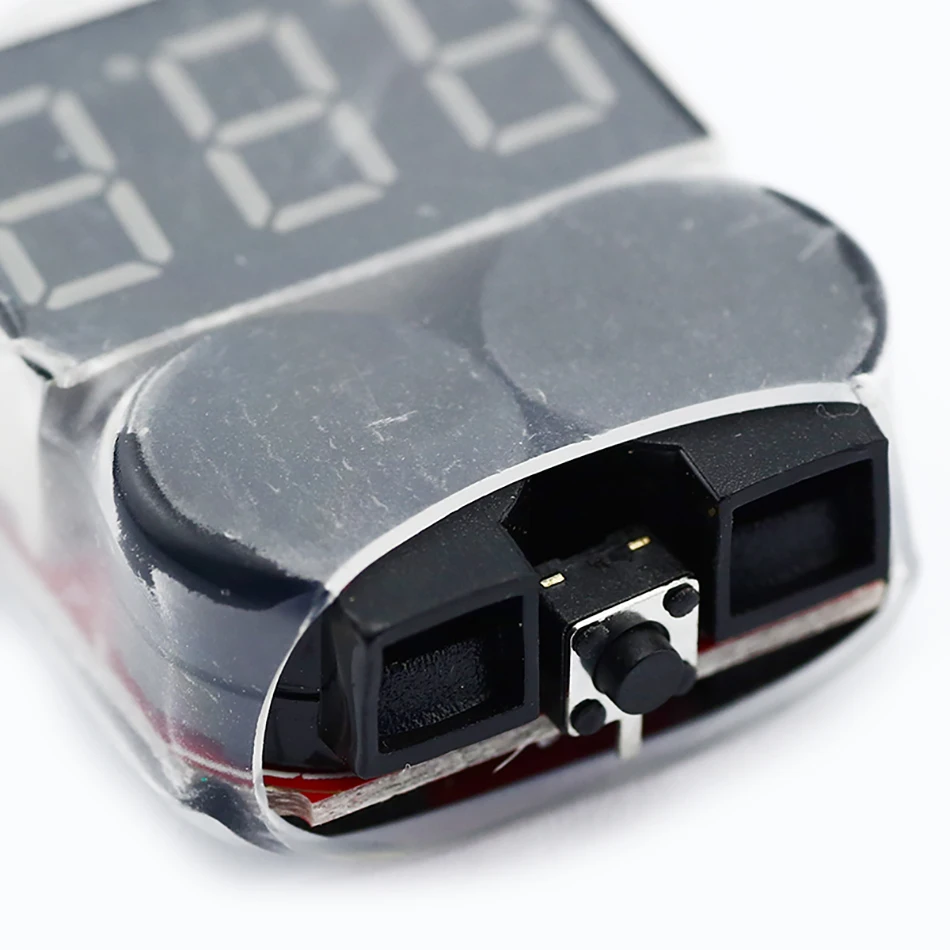 Светодиодный индикатор низкого напряжения Lipo 1-8 с 2 шт. | Игрушки и хобби