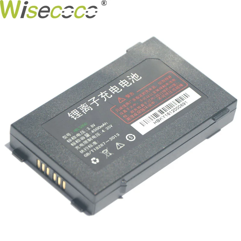 Аккумулятор WISECOCO 4500 мАч HBL5000 для Urovo i6000S i6100S V5000 PDA новейшая продукция