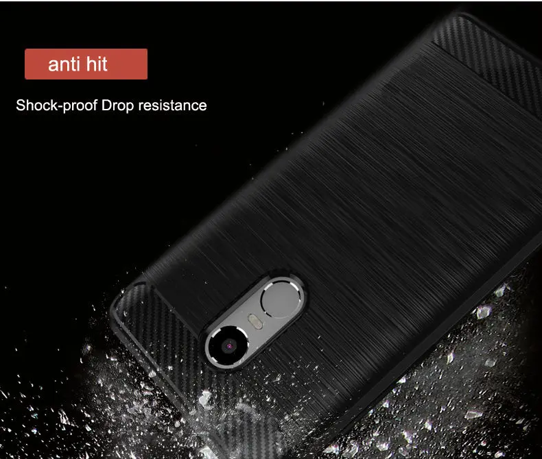 Противоударный силиконовый чехол для Xiaomi Redmi Note 4X Note4 (для Snapdragon 625) тонкий Матовый
