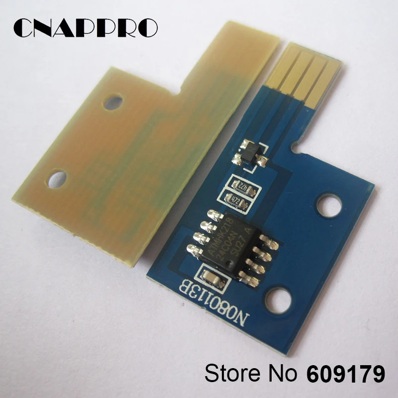 8 шт. 6125 чип сброса тонера для Xerox Phaser Phaser6125 106R01334 106R01338 106R01331 106R01335 заправка