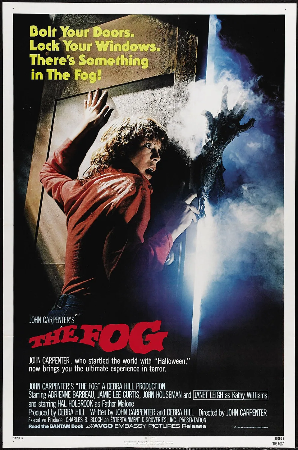 THE FOG Movie 1980 SILK плакат декоративной живописи 24x36inch|Рисование и каллиграфия| |