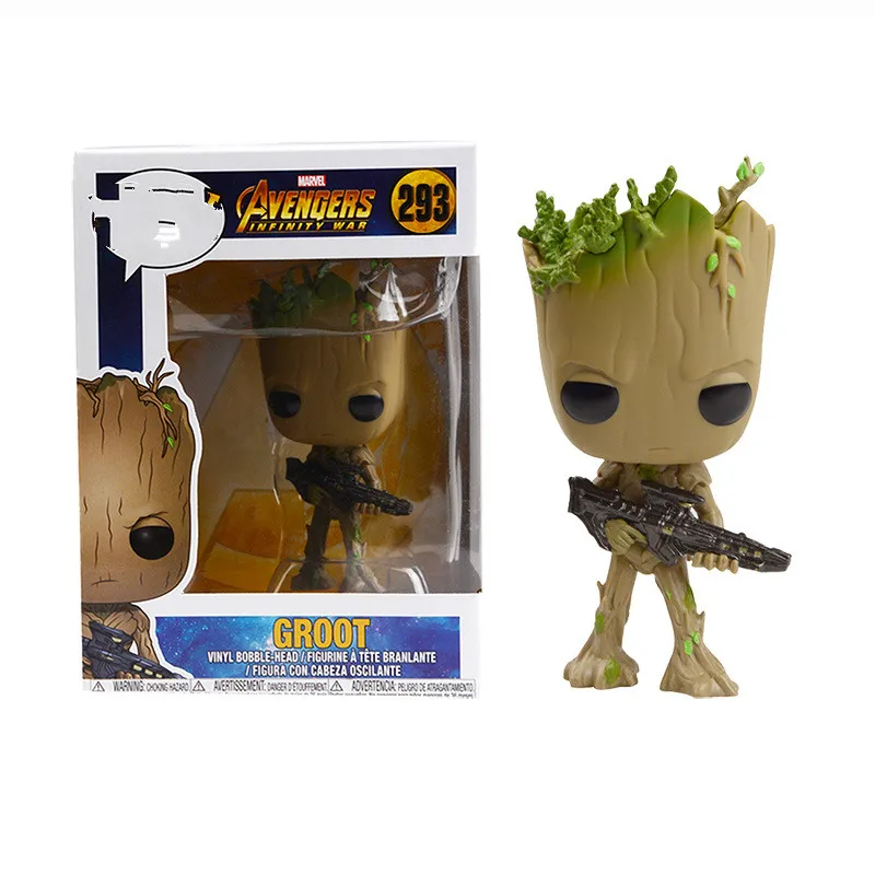 Мстители: Бесконечность войны фигурку Таноса Дэдпул Тор Железный человек паук