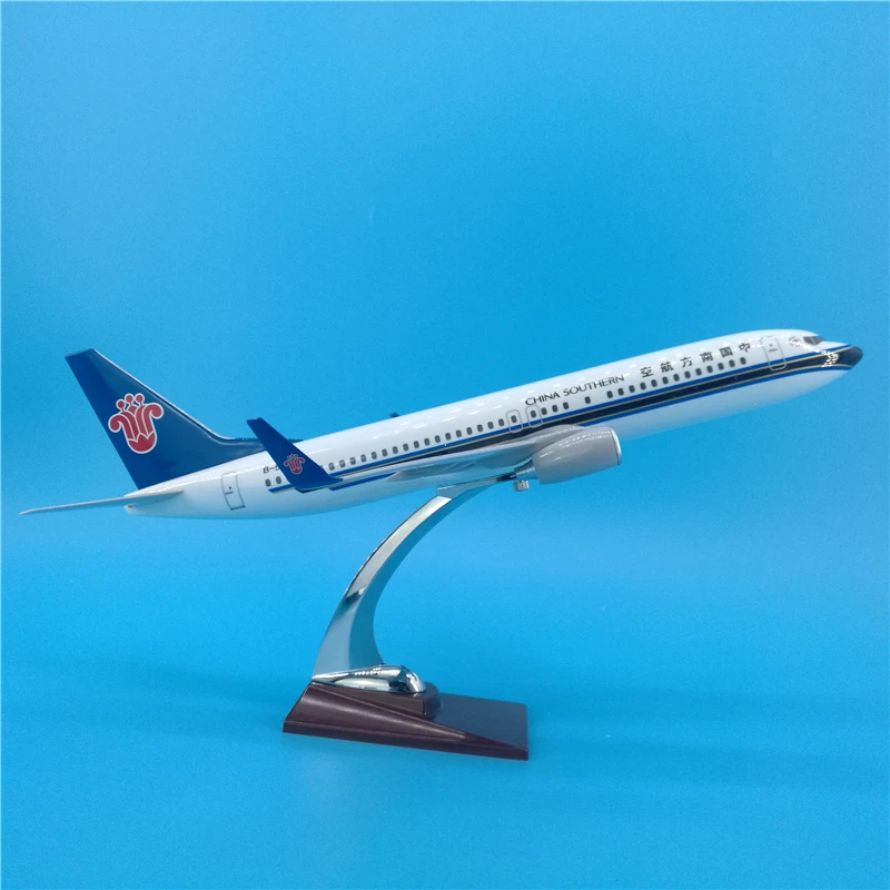 Модель самолета B737 из смолы 40 см модель China South Airlines Боинг 737 обучающий дорожный