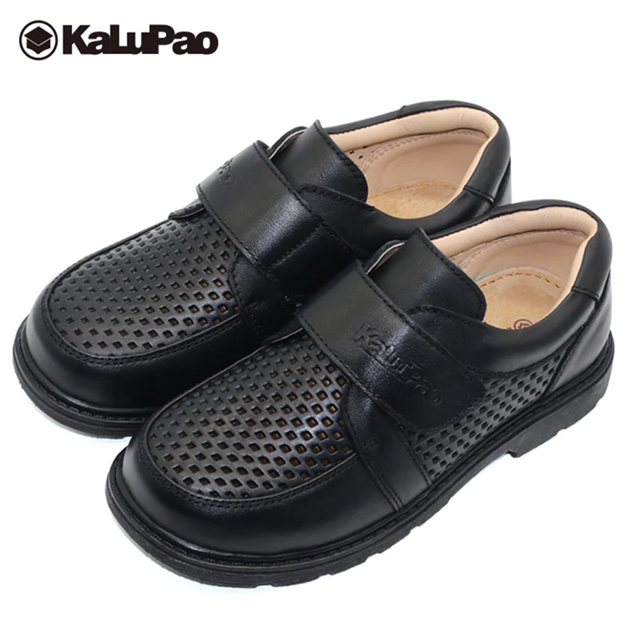 Kalupao/Школьная обувь для мальчиков Кожаная с подошвой из коровьей кожи Летние