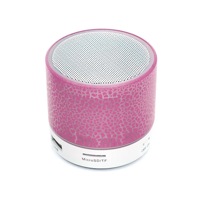 KAPCICE LED мини беспроводной Bluetooth динамик TF USB FM портативный музыкальный