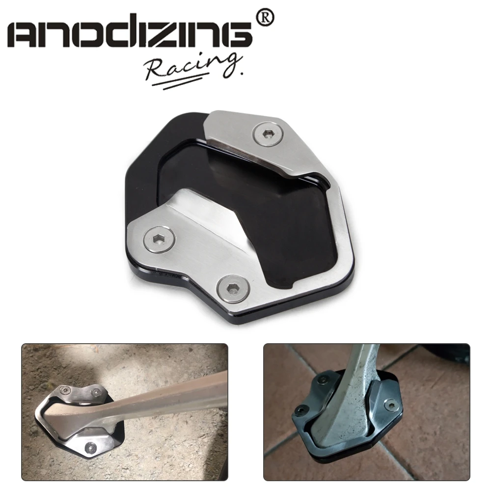 Kickstand Sidestand опорная пластина расширение площадка для увеличения Triumph Tiger 800/XC 10 14 800