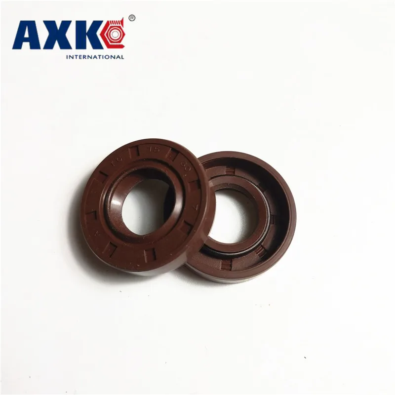 AXK 1 шт. 70x85x 8/10/12 коричневый Витон ФКМ Фтор резиновая пружина Двойные Губы TC кольцо