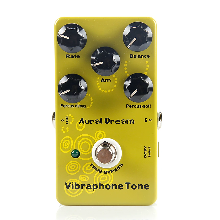Aural Dream Vibraphone Tone синтезатор гитарных эффектов Педаль настоящая байпасная