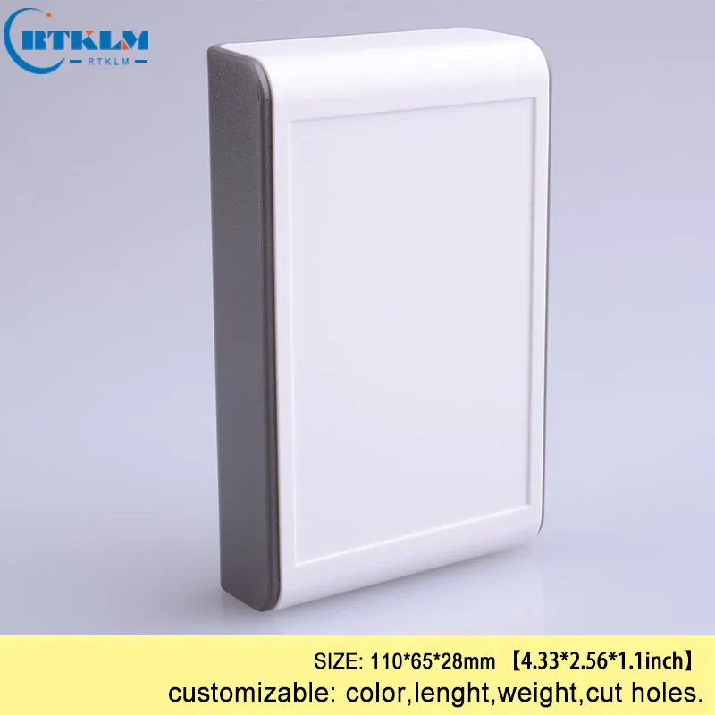 BMD60003-A9 Пластиковая электрическая коробка abs РАСПРЕДЕЛИТЕЛЬНАЯ КОРОБКА IP54 Пластиковый корпус для электронного проекта акустическая коробка diy инструмент чехол 110*65*28 мм - Цвет: BMD60003-A9
