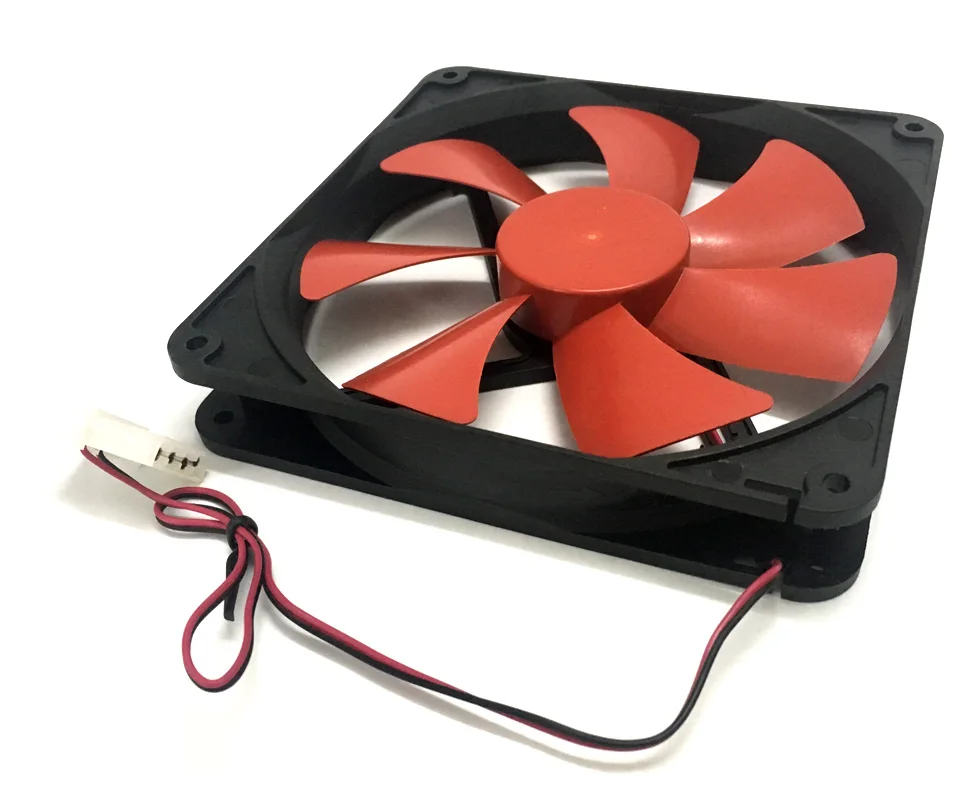 Хорошая F14025 140 мм PC чехол Вентилятор Cooler 4-контактный разъем Вентилятор охлаждения 12V настольные Вытяжной вентилятор для охлаждения компьютера Системы