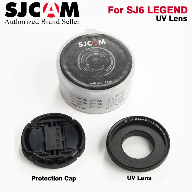Оригинальный УФ фильтр для объектива SJCAM SJ6 LEGEND MC защитный чехол sjcam SJ 6 Cam 4 K Wi Fi