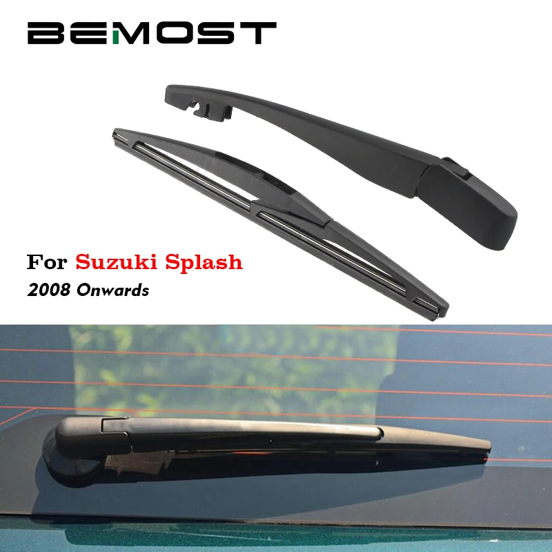 BEMOST Car Rear Windshield Wiper Arm Blade Brushes For Suzuki Splash 2008 Onwards Hatchback 255MM Back Windscreen Auto Styling | Автомобили