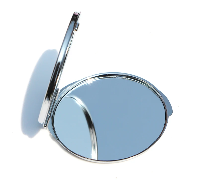 Персонализированные компактное зеркало довольно дамы сумочку зеркала + красный