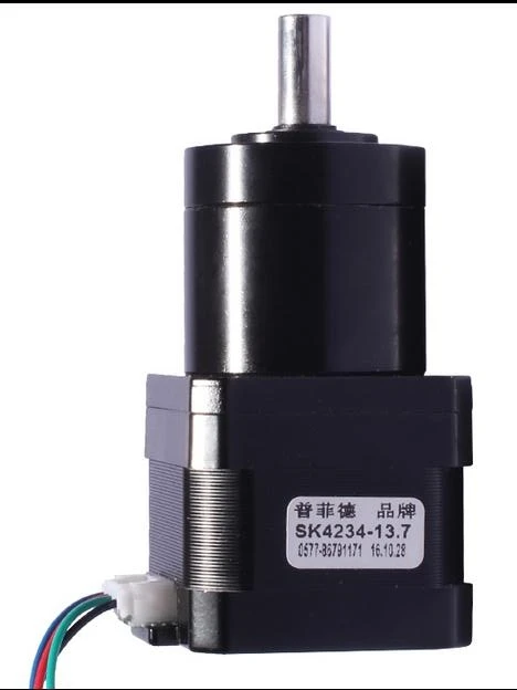 Планетарный шаговый электродвигатель передаточное число 19:1 Nema 17 1 7 А для 3D