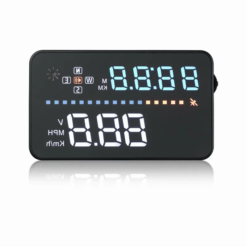 A3 HUD 3 5 дюймов GPS Автомобильный дисплей лобовое стекло проектор Спидометр