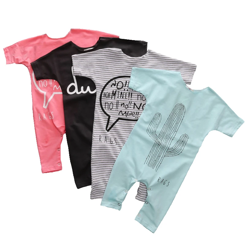 Детский комбинезон в полоску с коротким рукавом на осень|summer baby girl romper|newborn jumpsuitbaby