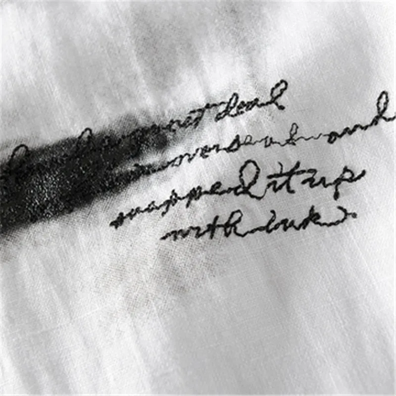 Прямая поставка Новое поступление мужские футболки рубашка с принтом короткий