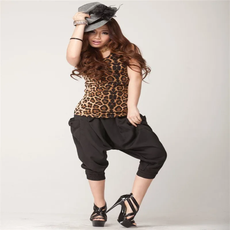 

Новая модная женская сексуальная майка с V-образным вырезом и леопардовым принтом